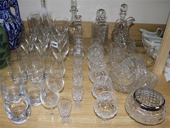 A quantity of glass